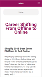 Mobile Screenshot of careershifting.com